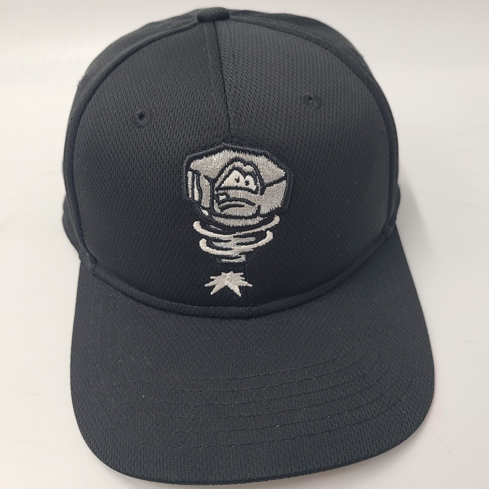 Youth Lansing Lugnuts Hat Adjustable OC Sports Black Boys MiLB Polyester Casual